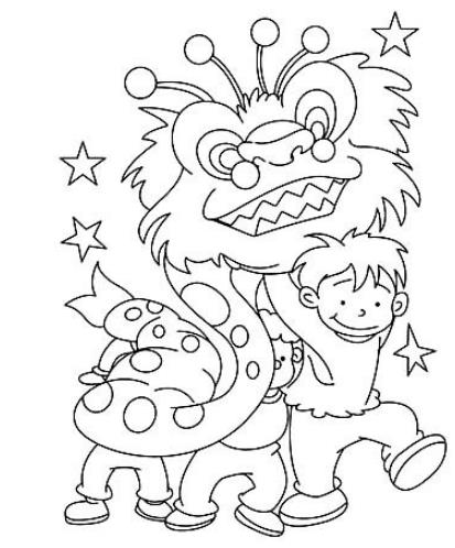 新年简笔画2024龙年图片精选大全