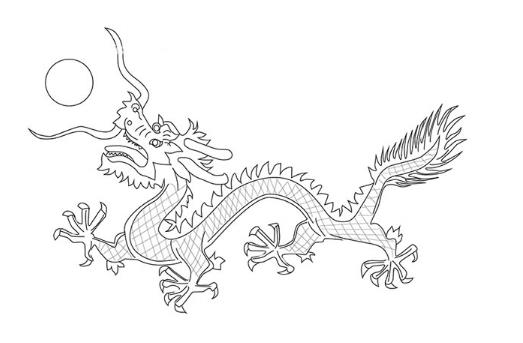 2024简笔画龙的图片大全精选欣赏