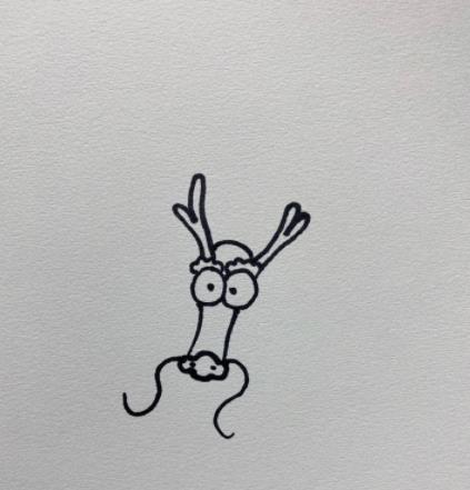 2024用数字画一只龙头怎么画(含步骤图解)