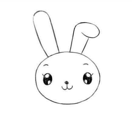 精选一笔画成一只小兔子简笔画图片大全