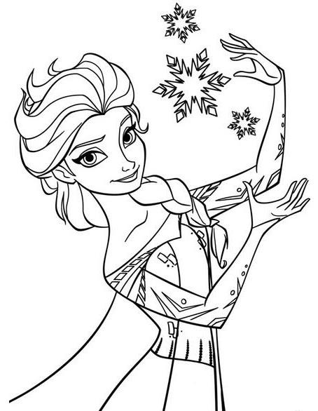 一步一步教你画艾莎女王 艾莎女王的简笔画图片