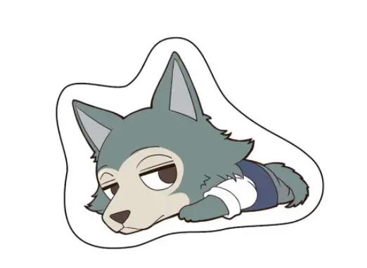 如何画一只简单的狼简笔画图片分享