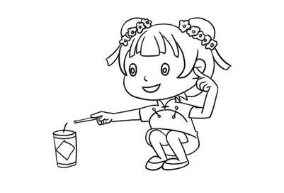 除夕放爆竹简笔画怎么画图片欣赏