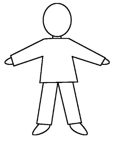 人体简笔画画法大全图片欣赏