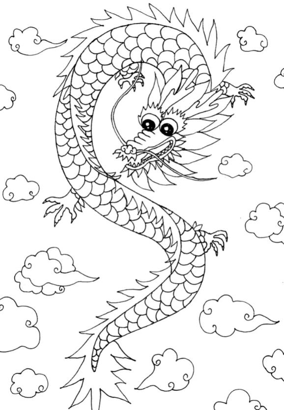 用2024画一条龙简笔画怎么画