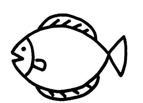 画鱼最简单的画法图片大全