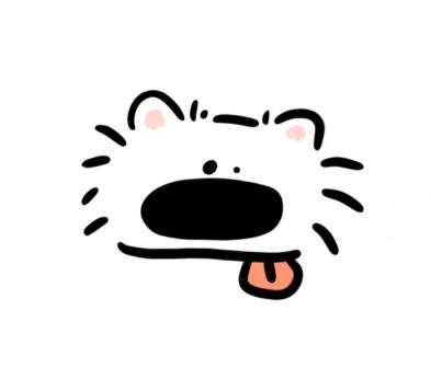 画狗最简单的画法简笔画图片欣赏