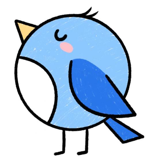 画鸟最简单的画法简笔画图片分享