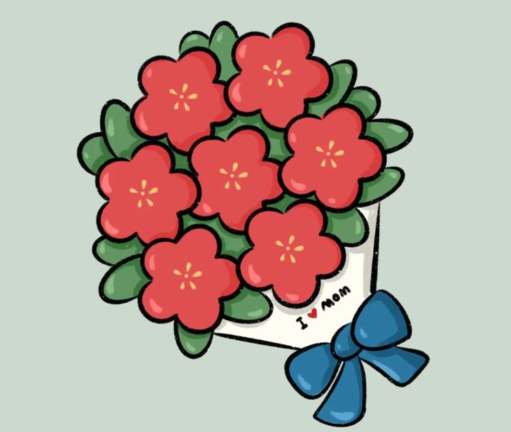 三八节简笔画送给妈妈的画图片最新分享