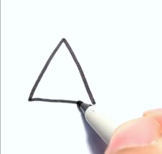 用三角形画一个房子怎么画图片教程分享