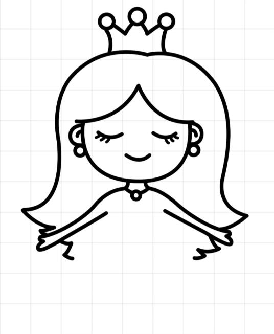 一步一步教我画公主简笔画最新教程分享
