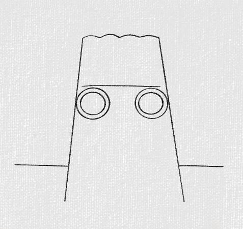 章鱼哥的房子简笔画怎么画步骤图