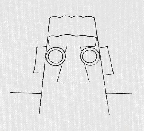 章鱼哥的房子简笔画怎么画步骤图