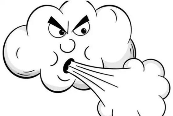 冷空气简笔画图片大全免费分享