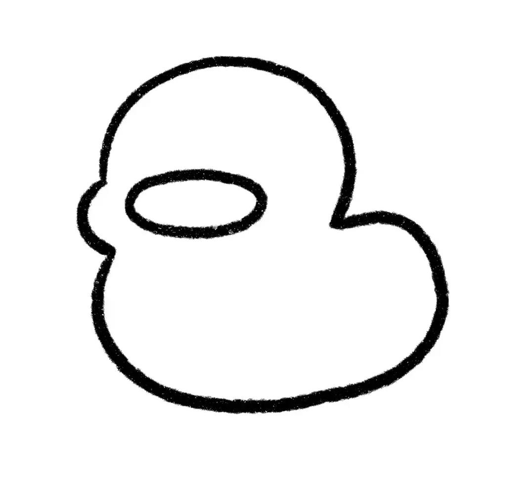 简笔画: 用数字画只鸭子怎么画(含教程图解)