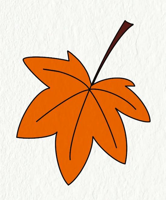 一步一步教你怎么画叶子 儿童画叶子的简单方法