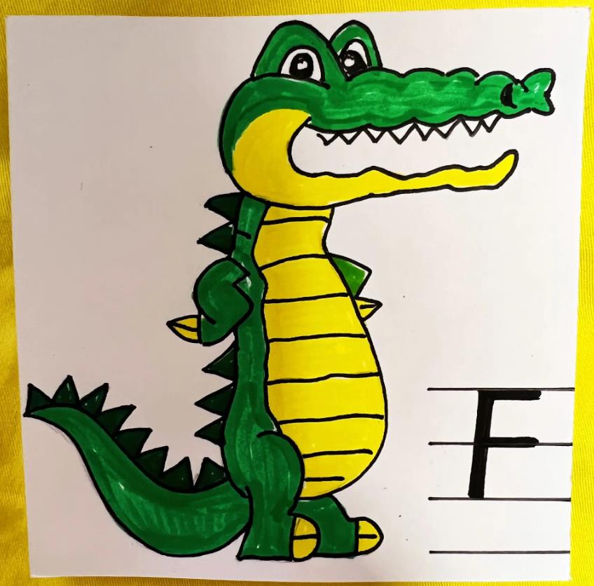 儿童创意美术: 26个英文字母的卡通画法大全