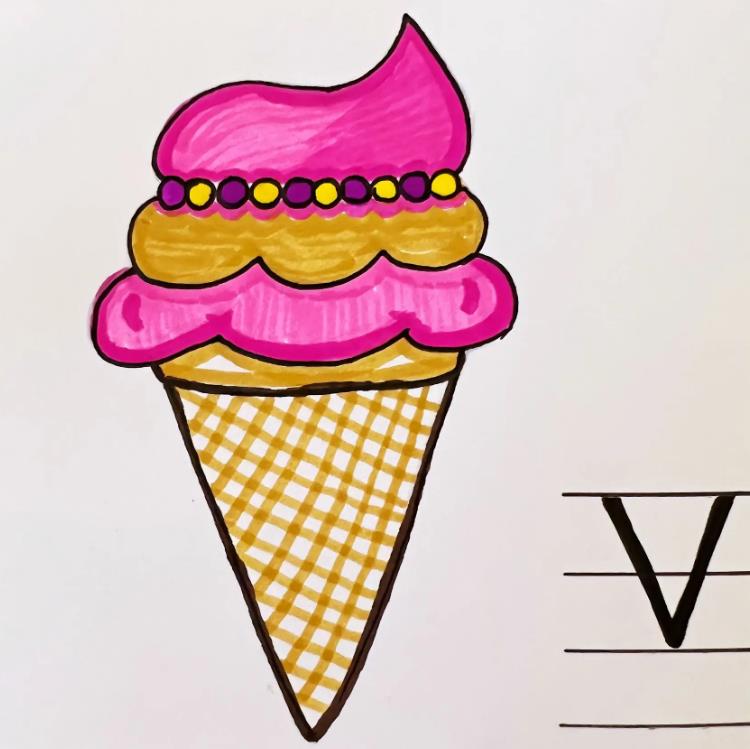 儿童创意美术: 26个英文字母的卡通画法大全