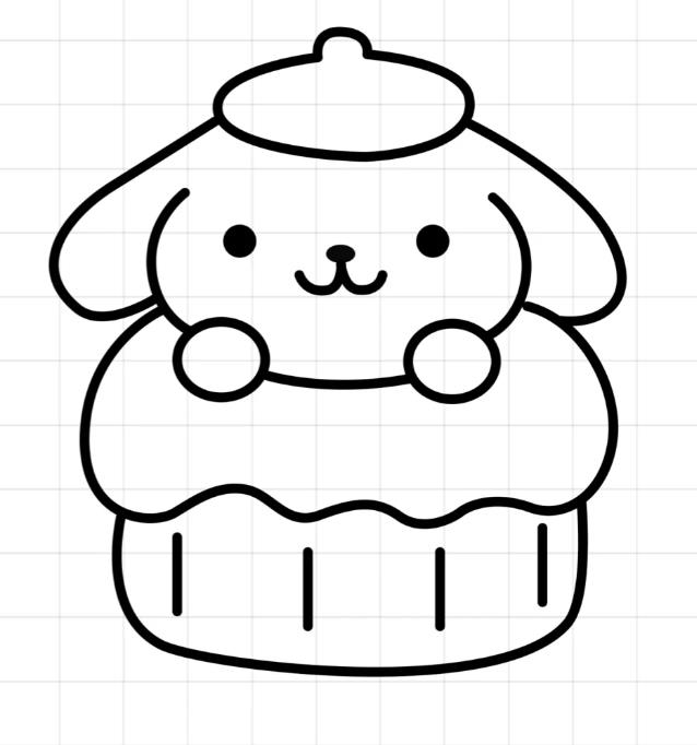 一步一步教我画简单漂亮的蛋糕