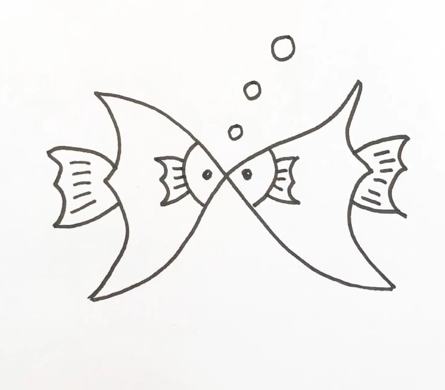 大鱼怎么画简单又漂亮又可爱(含教程方法)