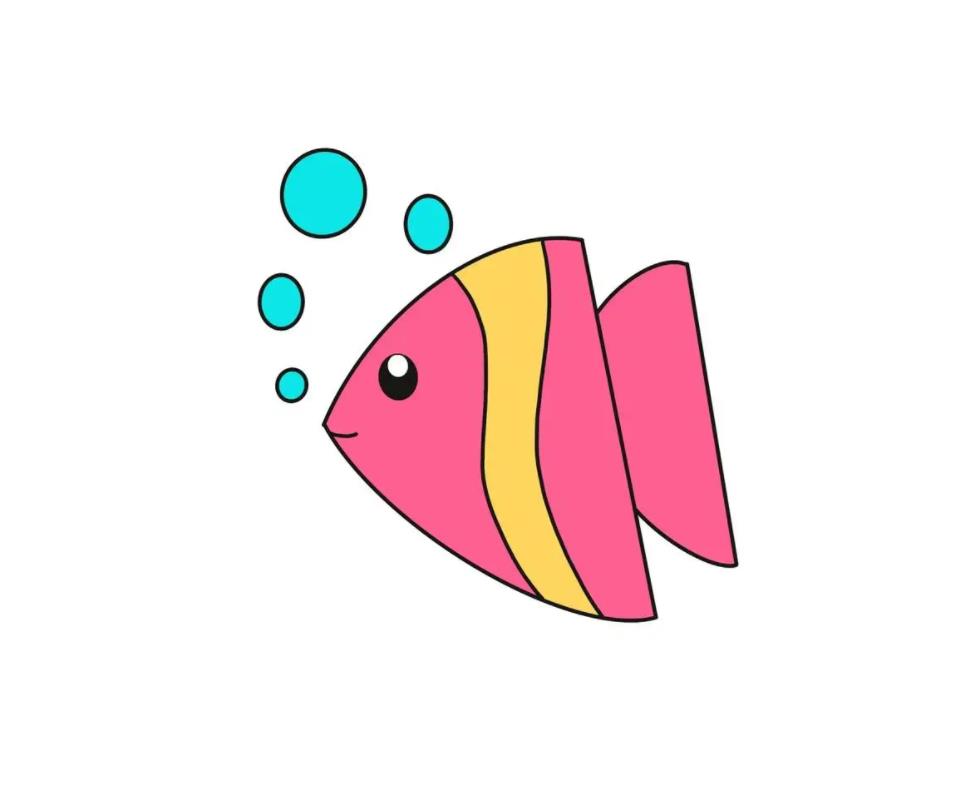 大鱼怎么画简单又漂亮又可爱(含教程方法)