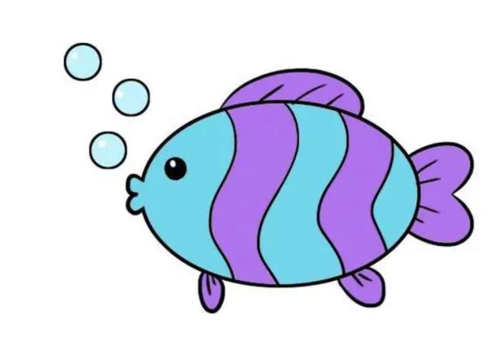 大鱼怎么画简单又漂亮又可爱(含教程方法)