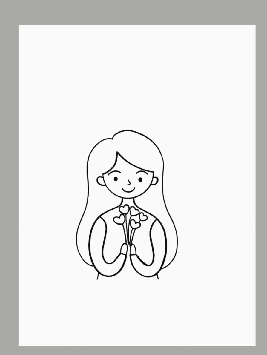 老师简笔画简单又漂亮 老师可爱简笔画Q版