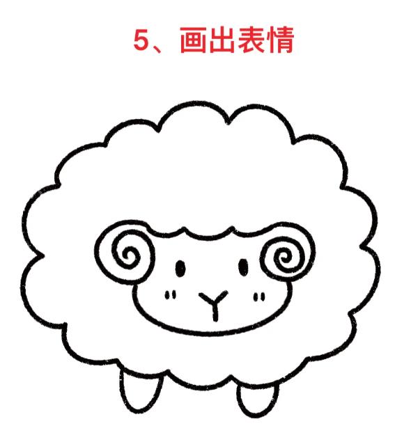 怎么画可爱简笔画小动物简单画法
