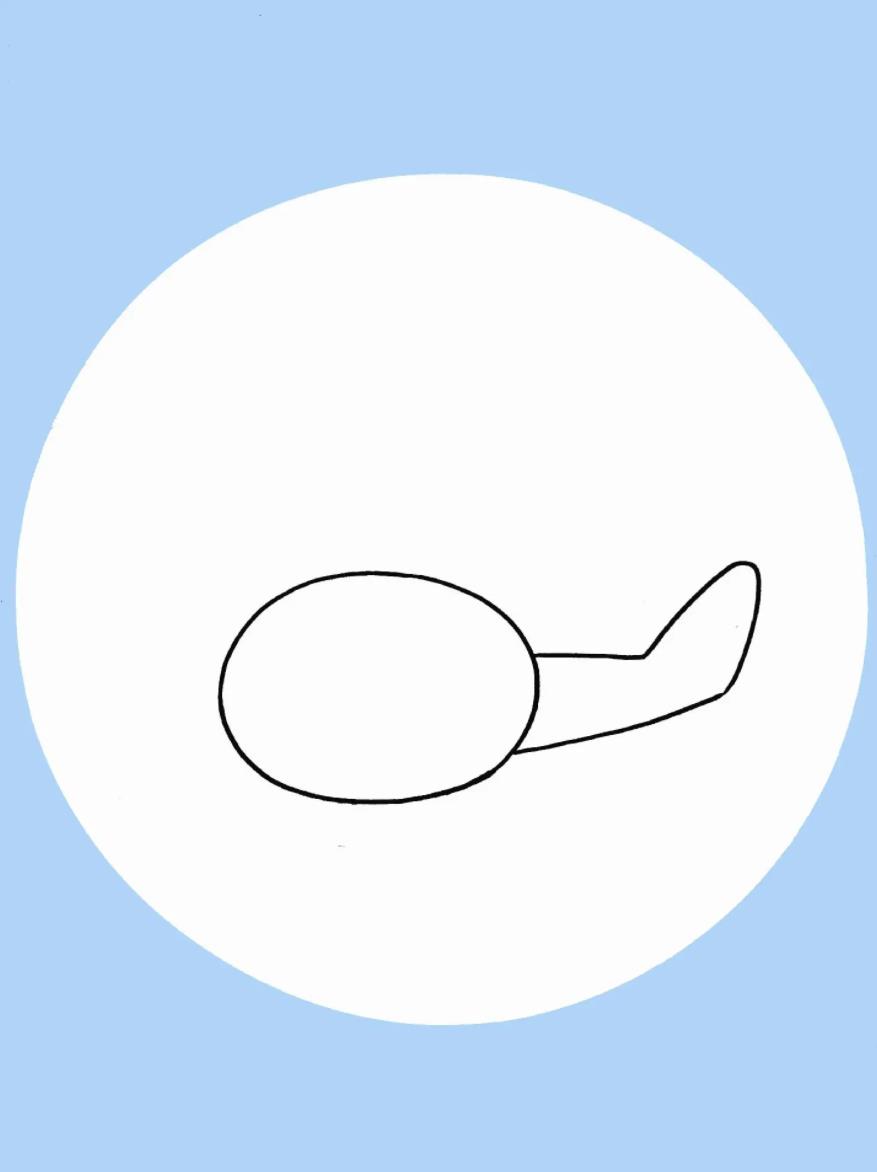 3-6岁儿童简笔画飞机涂颜色 怎么画飞机儿童简笔画