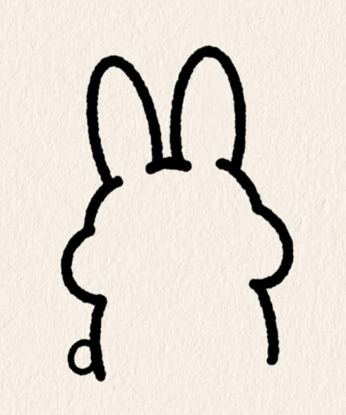 1-3岁宝宝画画兔子步骤图片 兔子怎么画简单漂亮