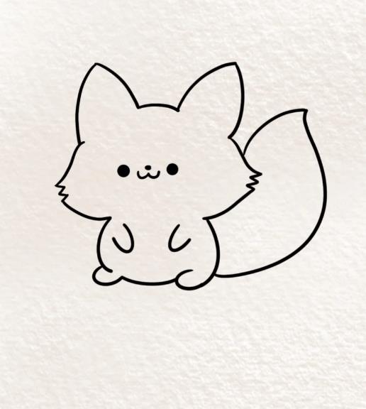 2024超萌的简笔画怎么画 呆萌可爱的简笔画图片步骤