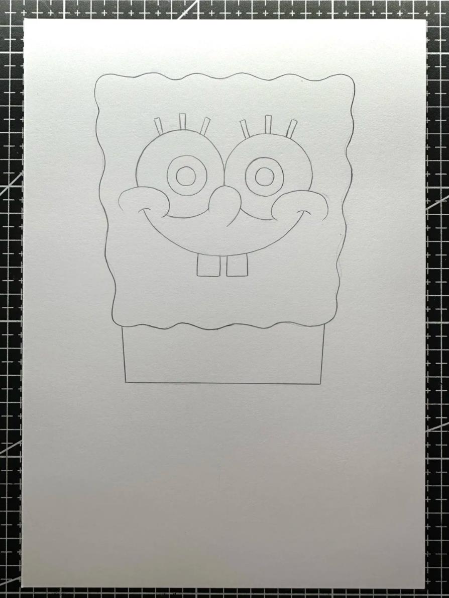 海绵宝宝的简笔画教程(含步骤方法)