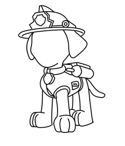 2024年汪汪队毛毛简笔画步骤图片分享