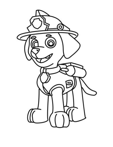 2024年汪汪队毛毛简笔画步骤图片分享