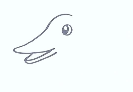 翼龙简笔画步骤大全可爱画法