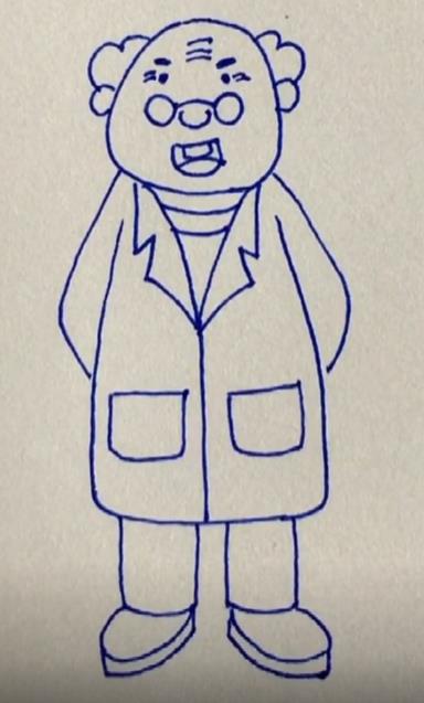 最美医护图片绘画简单漂亮素材图片