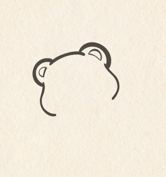可爱小熊简笔画又简单又可爱