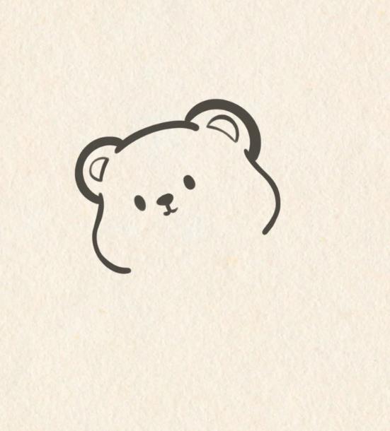 可爱小熊简笔画又简单又可爱
