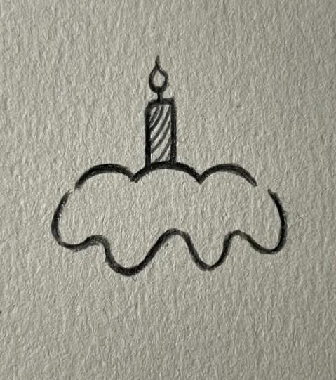 2024画一幅生日快乐的一幅画（简笔画）