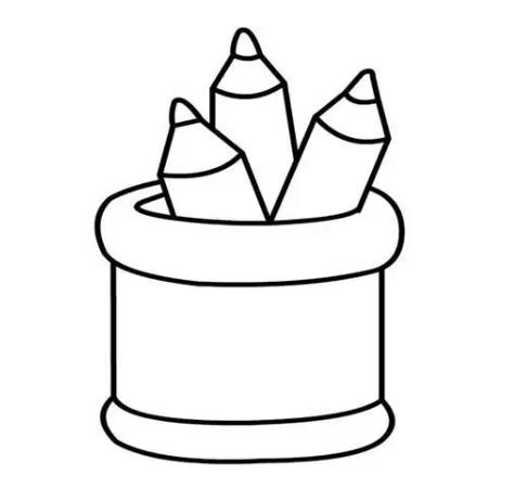 文具简笔画20个简单图片合集