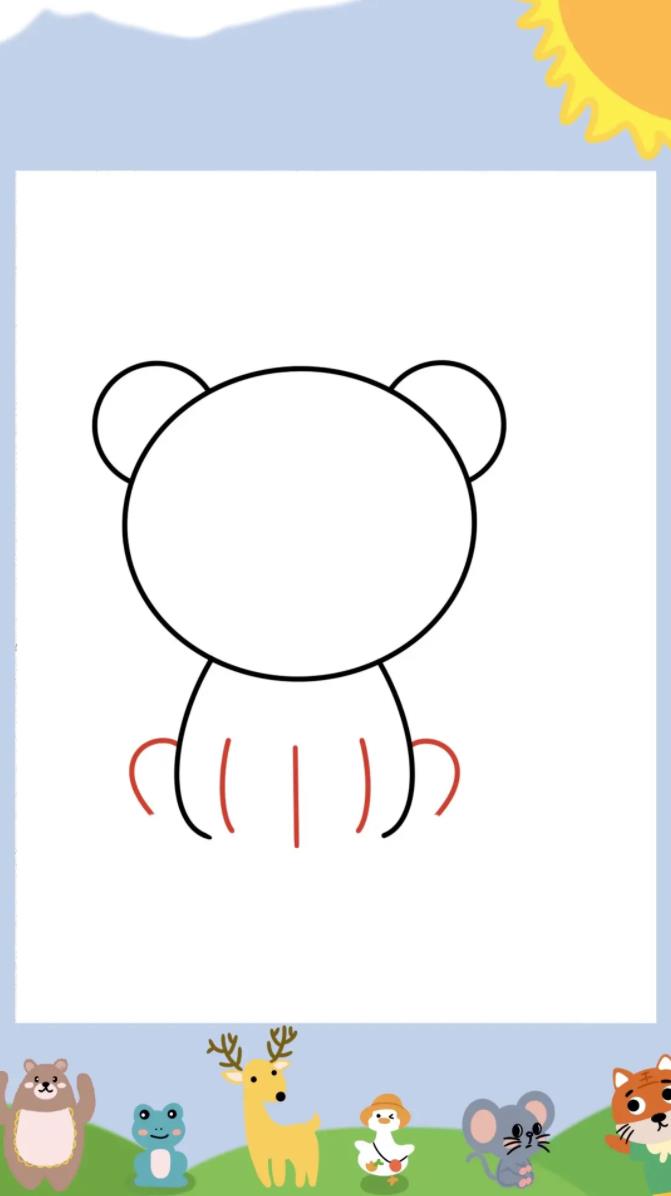 老虎简笔画步骤图怎么画 画老虎最简单的画法步骤
