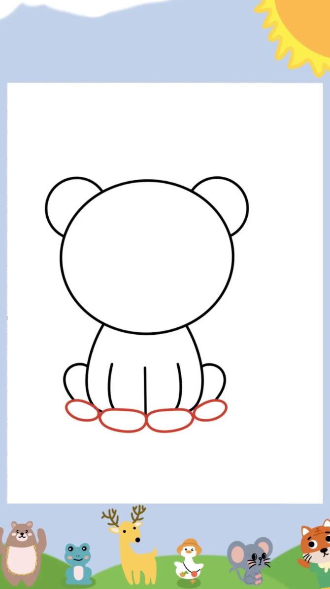 老虎简笔画步骤图怎么画 画老虎最简单的画法步骤