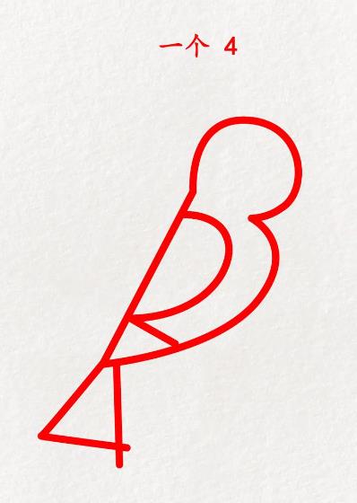 小鸟的简易画法怎么画又简单又可爱