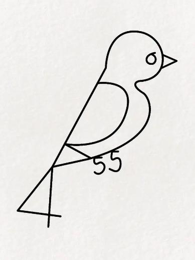 小鸟的简易画法怎么画又简单又可爱