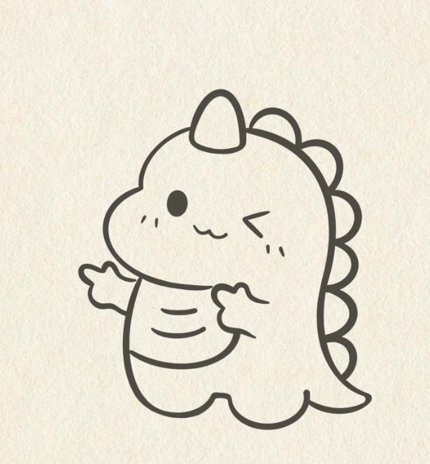 一二三年级简笔画恐龙怎么画(含教程方法)