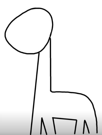 长颈鹿简笔画怎么画最简单又好看
