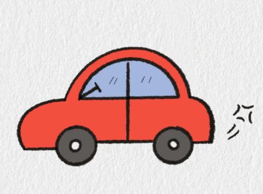 1-3岁宝宝画画小汽车简笔画图片大全