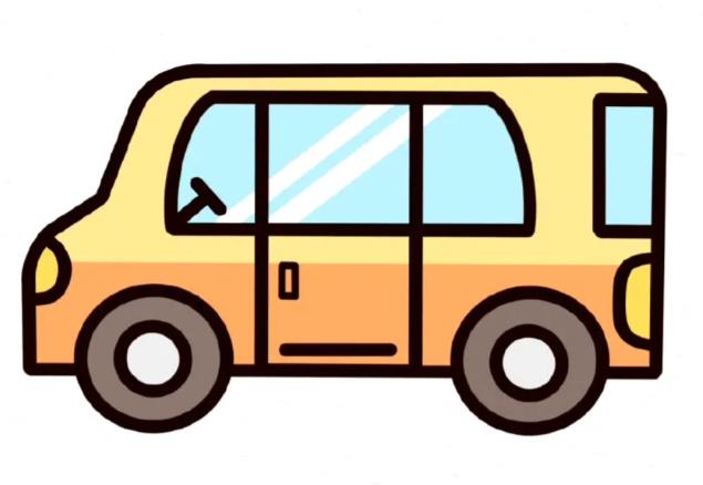 1-3岁宝宝画画小汽车简笔画图片大全