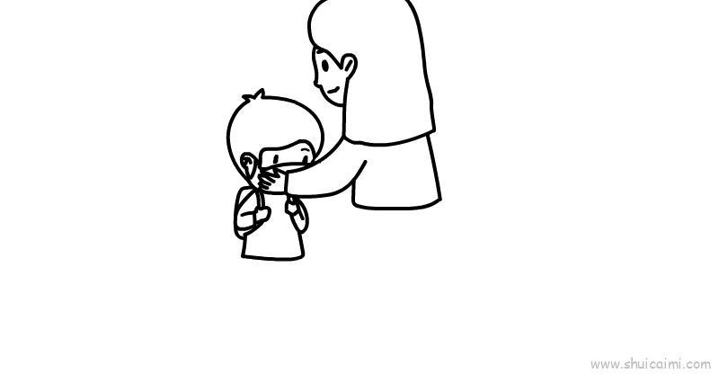 疫情主题教程儿童画怎么画 疫情主题教程简笔画简单又好看