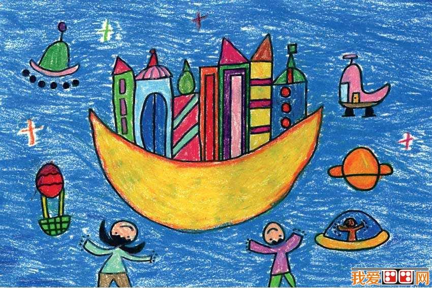 儿童画月亮月亮欣赏简笔画怎么画 儿童画月亮月亮欣赏简笔画顺序